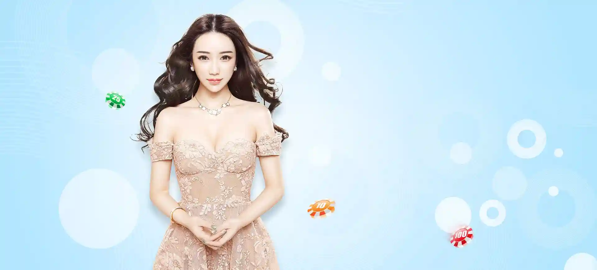 Live casino dealer table at PHK77 login platform